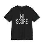 Hi Score T‑Shirt — Retro Gamer High Score Tee