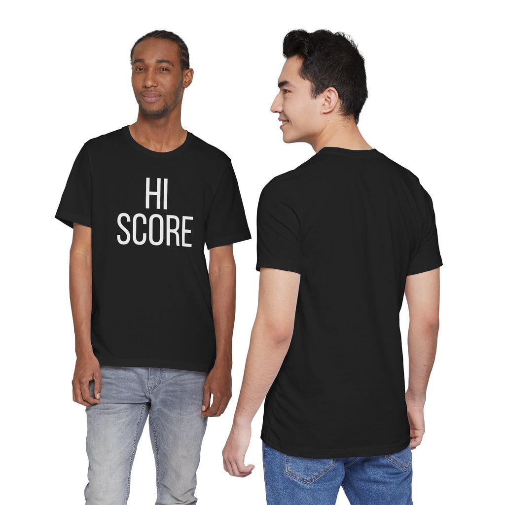 Hi Score T‑Shirt — Retro Gamer High Score Tee