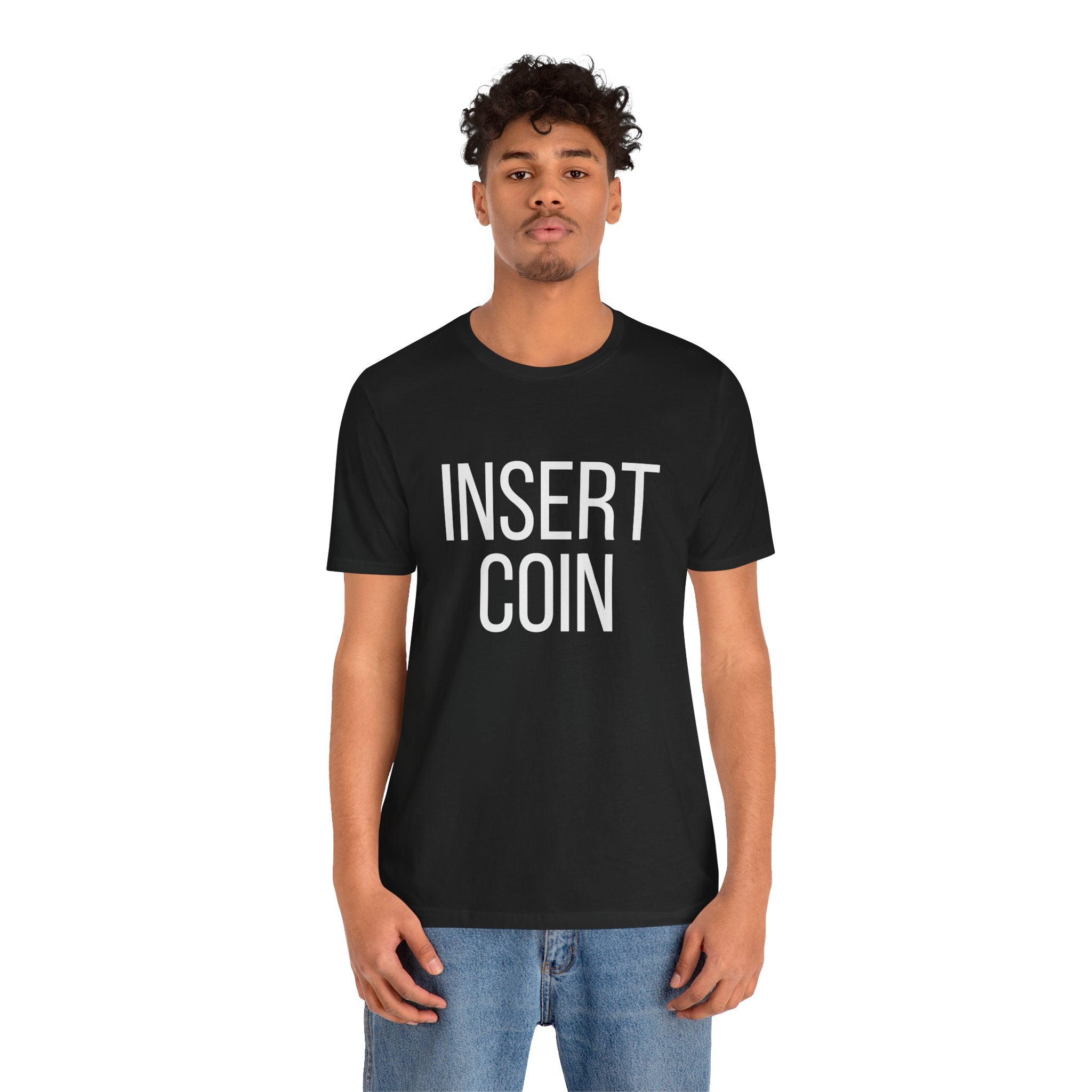 Insert Coin T‑Shirt — Retro Arcade Gaming Tee