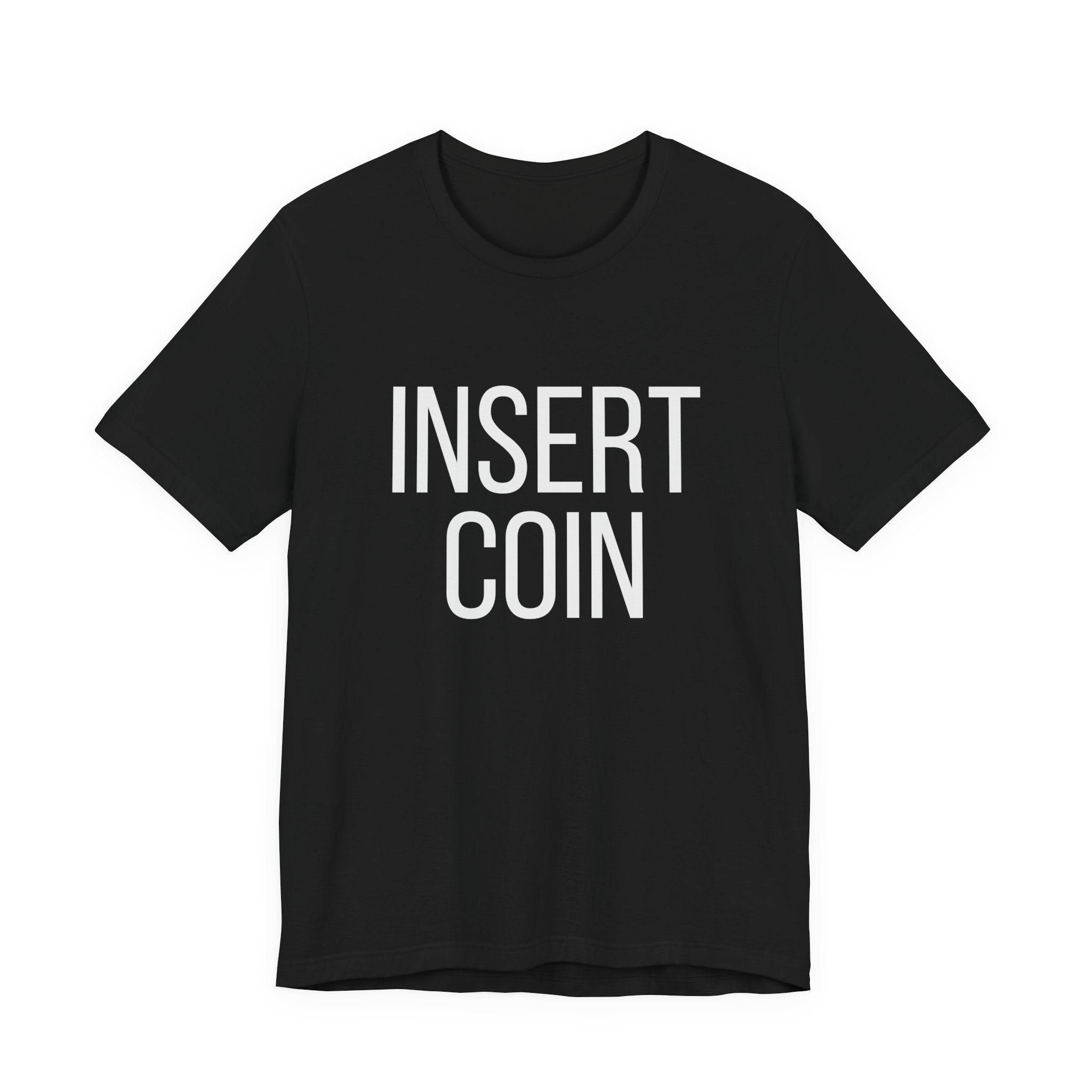 Insert Coin T‑Shirt — Retro Arcade Gaming Tee